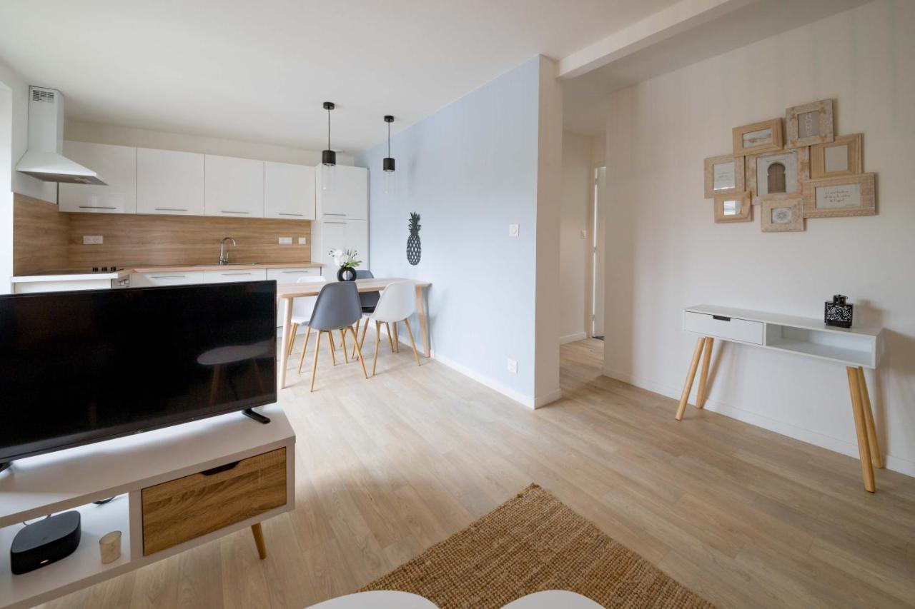 Appartement 3 Chambres - Parking - Wifi - Buanderie - Jardin بريست المظهر الخارجي الصورة